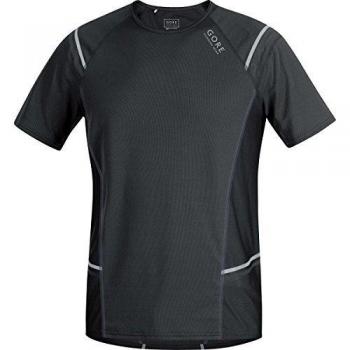 Gore Running Wear Mythos 6.0 - Camiseta para hombre, color negro / gris, talla XL