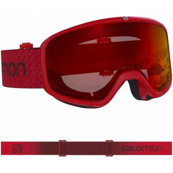 Salomon, Four Seven, Máscara de esquí unisex, Rojo