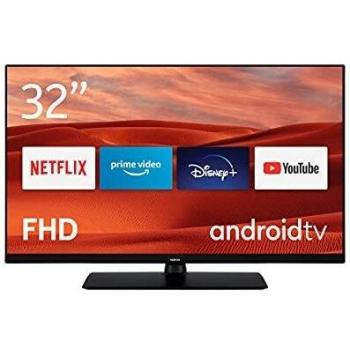 Nokia Smart TV 3200A, 32 pulgadas, 80 cm, Android TV, Full HD, HDR10, DVB-C/S2/T2, Netflix, Prime Video, Disney+