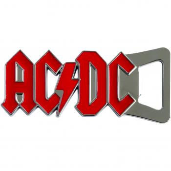 AC/DC abrebotellas, Acero, Acero, Negro, 11.0 x 4.0 x 0.3 cm
