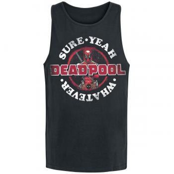 Deadpool Sure Yeah Camiseta Tirantes Negro L