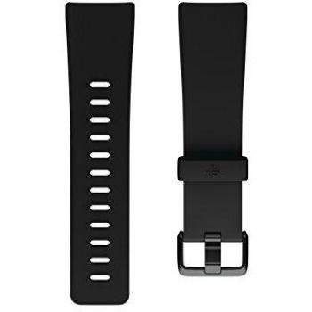 Fitbit Versa Correas, Unisex Adulto, Negro, L