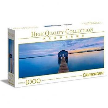 Calm Blue Serenity 1000-Piece Panoramic Puzzle