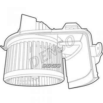 Denso dea23004 Ventilador, a/c condensador