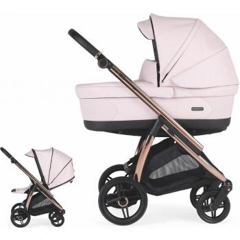 Carrito Bebecar Flowy Fumé Rosa