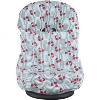 Jyoko Funda y Saco Algodón Universal para Silla de Coche y Portabebés Maxi-Cosi Grupo 0 Crabby