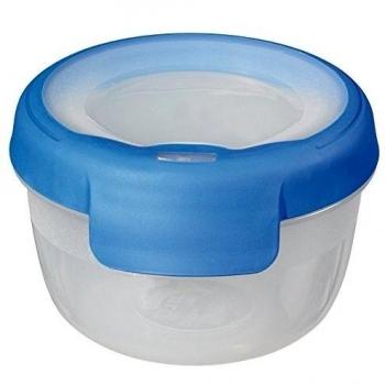 CURVER Bote hermético Redondo 0,25L Grand Chef, Plã¡Stico, Azul, 8x8x4.7 cm