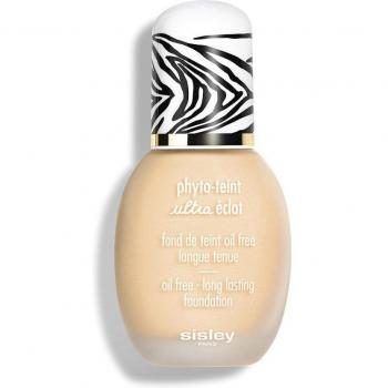 Sisley Phyto-Teint Ultra Éclat Long-Lasting Liquid Foundation 30 ml - Brightening Effect, Shade 1+ Ecru