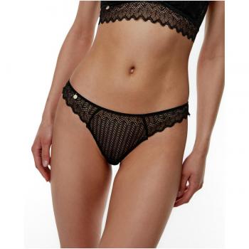 Tanga de encaje Black Limba