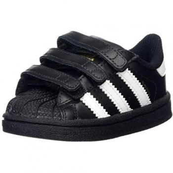 adidas Unisex Kids Superstar Cf I Fitness Shoes, Black