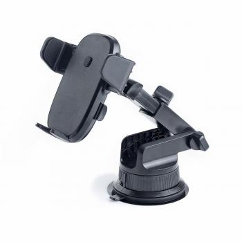 Soporte activo para teléfono móvil Extralink EPH-I1 con carga inalámbrica, compatible con ordenador portátil y teléfono móvil/smartphone, color negro