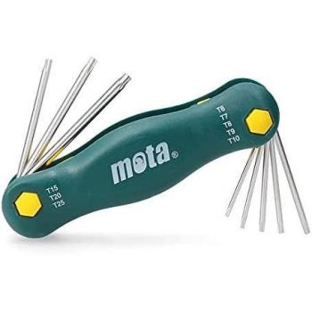 Juego de Llaves Torx Plegables Tipo Navaja LR81 Mota 39349