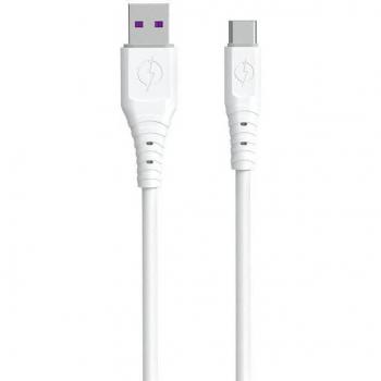 Cable USB Tipo C 6A 1 m Dudao Blanco