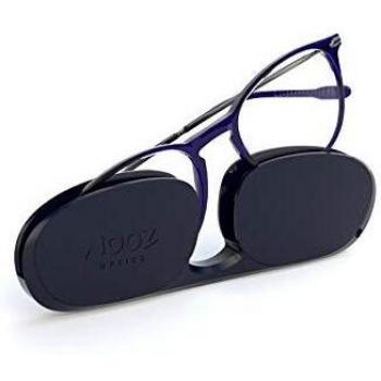 Nooz Optics - Gafas de Lectura - Essential Alba - Forma Ovalada - Montura de nailon ultraligera - Estuche ultracompacto para el uso diario - 6 Colores - Hombre y Mujer