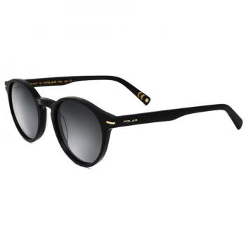 Polar GOLD 111 Unisex Polarized Sunglasses - Shiny Black Frame, 49mm Size