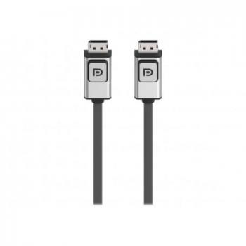 Belkin DisplayPort Cable - 1.8m Black, 6ft DisplayPort 1.2 Cable with Latches, M/M, 4k