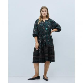 Vestido midi estampado Couchel