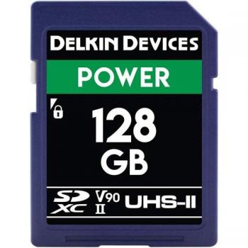 Delkin 128GB UHS-II V90 SDXC Memory Card