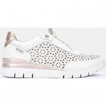 Zapatillas de piel Cantabria beige Pikolinos