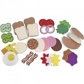 Melissa & Doug - Sandwich De Fieltro Playset