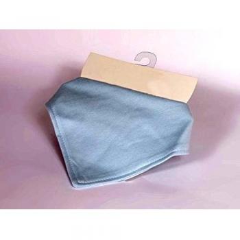 Doux au toucher Super Doux Bavoirs Bandana - Bleu Clair