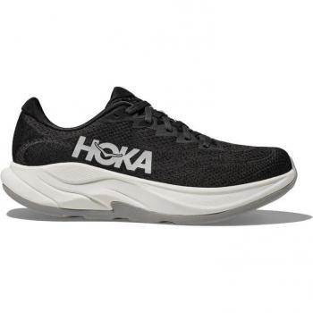Hoka Rincon 4 Men's Road Running Shoes - Black/White, Size 42 2/3