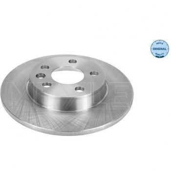 Disco de freno MEYLE 115 523 0017 con alta resistencia, fabricado en hierro fundido, diseño ventilado para mejor refrigeración, superficie tratada para reducir el desgaste y mejorar la durabilidad, compatible con varios modelos