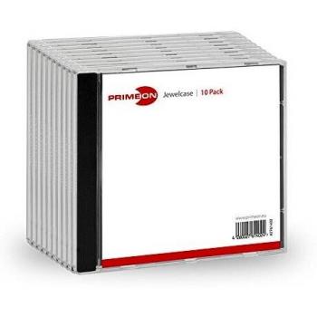 PRIMEON JEWELCASE 10ER Bandeja Negra Caja