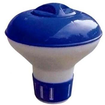 Siqua Dispensador Cloro Flotante para Piscinas Pequeñas. Dosificador automático de cloro para piscinas, Kit Mantenimiento Piscinas y Spa.