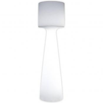 Moovere Grace lámpara de pie LED IP65 blanca, 170 cm