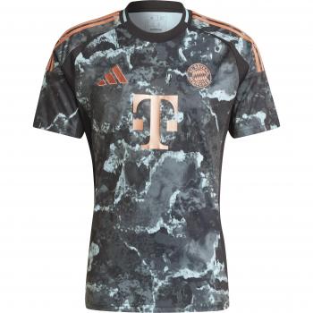 Adidas FC Bayern Munich 24/25 Away Jersey - Black - Size: XXXL - Poly Mesh