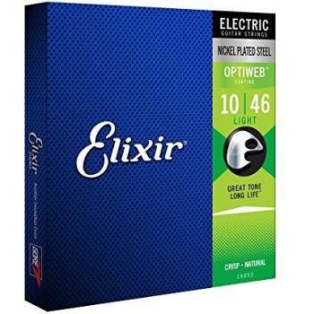 Elixir Optiweb Electric Guitar Strings Light 10-46