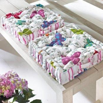 Cojín de asiento  Antonia , multicolor