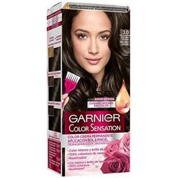 Garnier Color Sensation Permanent Hair Dye #3 Dark Brown 110g