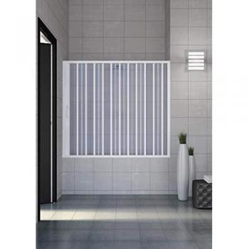 Mampara de bañera IDRALITE PVC 150 cm Mod. Nina 170 cm con apertura lateral