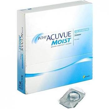 1-DAY ACUVUE® MOIST for ASTIGMATISM - Reemplazo Diario - protección UV - 90 lentes
