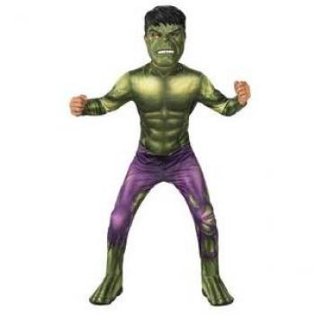 Disfraz infantil oficial Hulk Avengers clásico talla 9-10 años