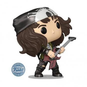 Funko POP! Exclusive Metallic Hunter Eddie with Guitar - Stranger Things Special Edition