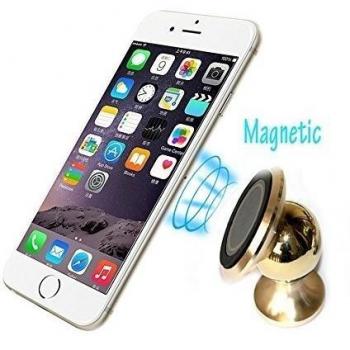 1justlink Mount magnética coche rotación de 360 grados soporte para teléfono móvil soporte de coche para salpicadero Soporte para iPhone Samsung Smartphone Tablet PC GPS