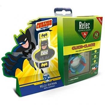 Relec Pulsera Repelente Antimosquitos Superhéroes Batman - 1 Unidad