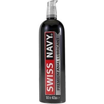 SWISS NAVY Premium Silicone Anal Lubricant, 16 oz, MD Science Lab