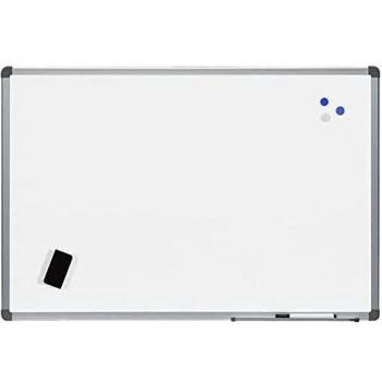 Pizarra Rocada con superficie lacada 120x150cm blanco