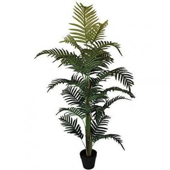 Wellhome Areca Artificial de 160 cm de Altura con Maceta