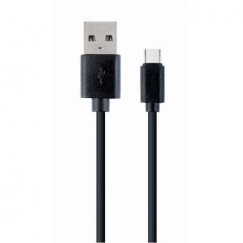 Gembird Cable USB 2.0 Tipo A Macho a Tipo C Macho 1 Metro Negro