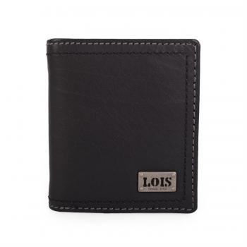 LOIS - 28522 BILLETERO PIEL, Color Negro