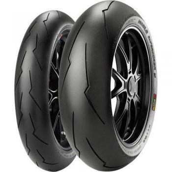 Neumático Pirelli Diablo Supercorsa V2 110/70 ZR17 TL 54W M/C, Compuesto SC1, Rueda Delantera