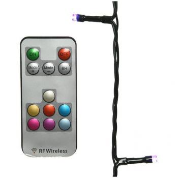 Guirnalda LED Danzante con Mando 100 LEDs IP44 14,9m