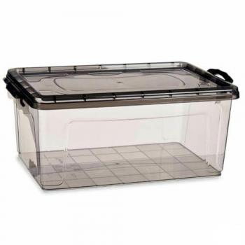 Caja de Almacenaje KIPIT Antracita Plástico 22 L 32x20,5x50 Cm (6 Unidades)