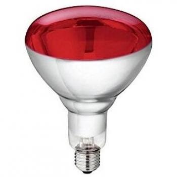 LAMP. BR125 150W ROSSO E27 230-250V IR150RH