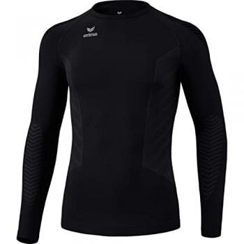 Camiseta de Manga Larga Funcional Erima Athletic para Niños Unisex Negra